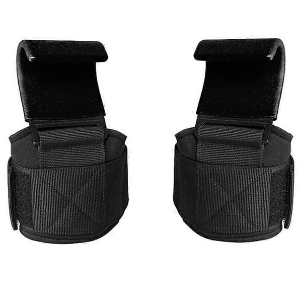 Vektløfterkrok Stang Kraftige Håndleddsstropper Trening Pull-up Håndflate Grep Stropper Yellow Broadside 2pcs