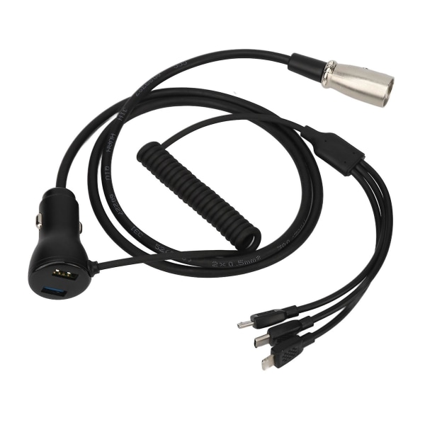 In 1 Rullstol USB Adapter Laddkabel Universal Snabbladdningssladd För Elskoter