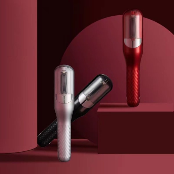 Hårklipning med spaltede spidser RØD red