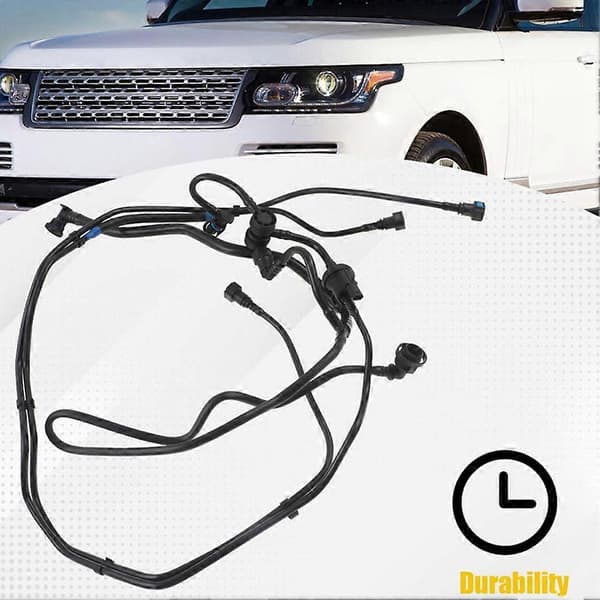 Bilbrændstoftilførselsrør Gasføderør Damprør LR045109 LR027894 til Land Rover Freelander Evoque Black