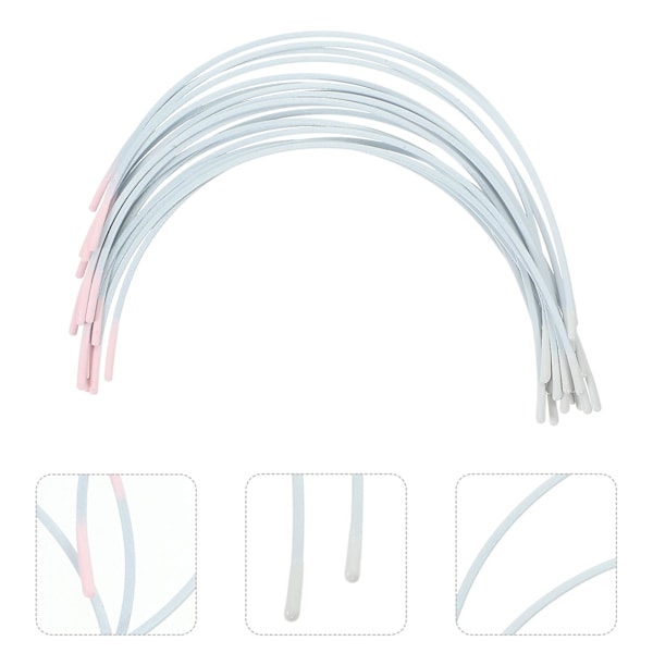 10 Par Underwire BH - Erstatnings-BH Underwire - Underwire Reparasjon for Kvinner