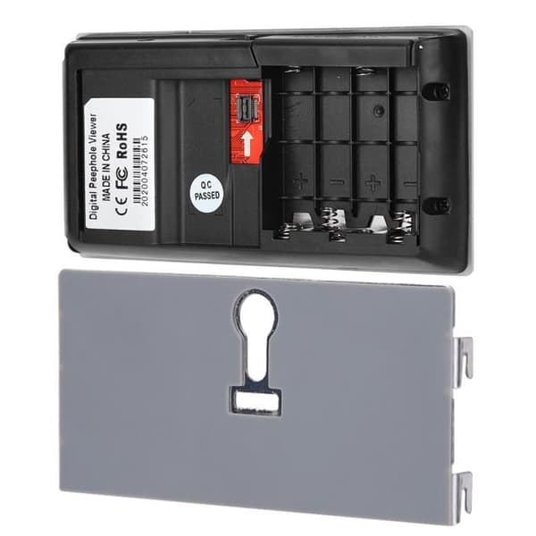 Digital dørspion - GAR - 3,5\" LCD - 120° - Farveskærm - HD OV-sensor