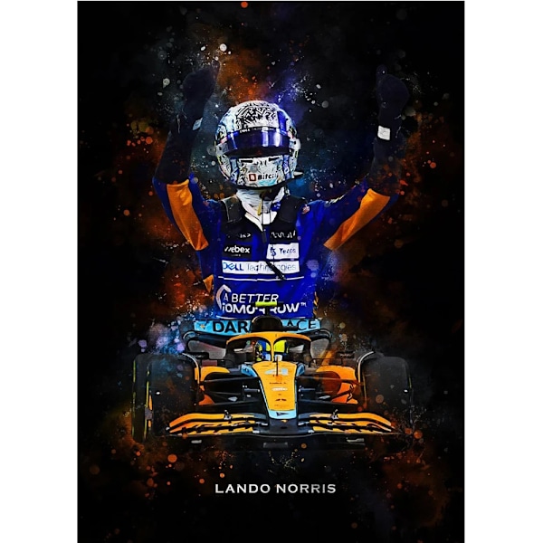 5D timanttimaalaus F1 Formula 1 Racer Legend Diamond Mosaic Full Drill Vesiväri Esteettinen seinätaide olohuoneen sisustukseen P square 30x40cm