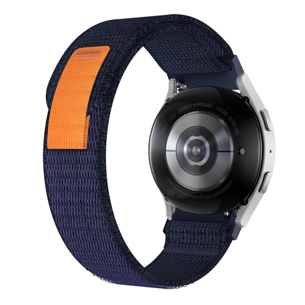 20 mm/22 mm rem för Samsung Galaxy Watch 4 classic/5 Pro/active 2/3/Gear S3 Trail Loop-armband Huawei Watch GT 2/2e/3 Pro -band Midnight blue 22mm watch band