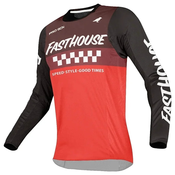 Motocross Jersey Hurtigtørrende Langærmet Bjerg Cykel Mtb Skjorter Offroad Motorcykel Downhill Tøj Mænd SJ2024218-4 3XL