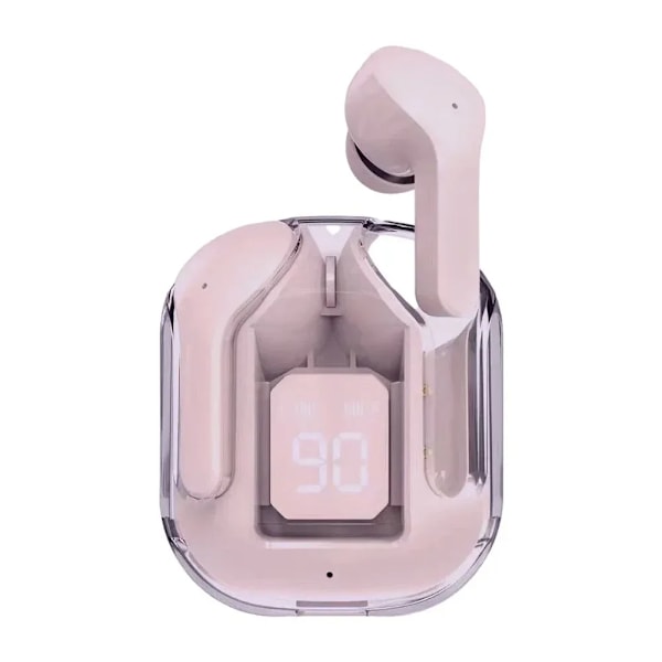 Air31 Aito Langaton Bluetooth-kuuloke Binaural Pienet Korvassa Nupit Urheilu Stereo Basso Tws Kuulokkeet Uusimmat Urheilukuulokkeet Puhelimille pink