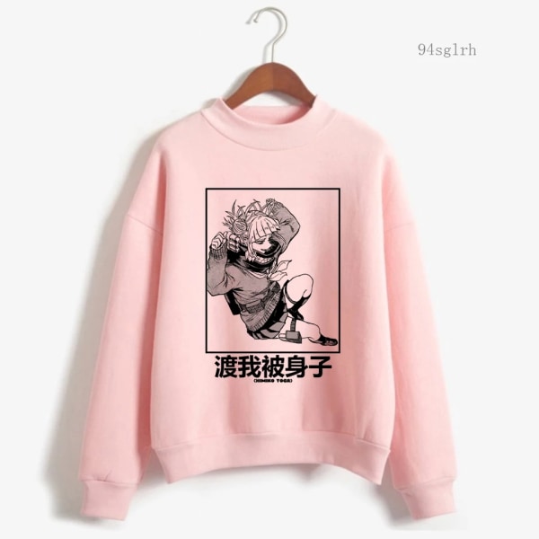 My Hero Academia Anime Hoodies Herr Boku No Hero Academia Casual Sweatshirt Harajuku Lös Hip Hop Streetwear Unisex Toppar Man 10309 XL