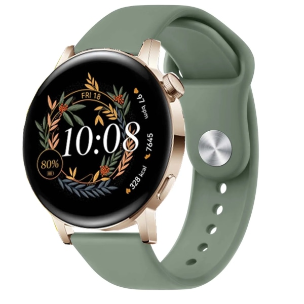 Watch för Huawei Watch GT 3 GT 2 42mm 46mm/GT Runner/GT3 Pro Band 20mm 22mm band för Huawei Watch 3 Pro Watchband Olive Green For GT Runner 46mm