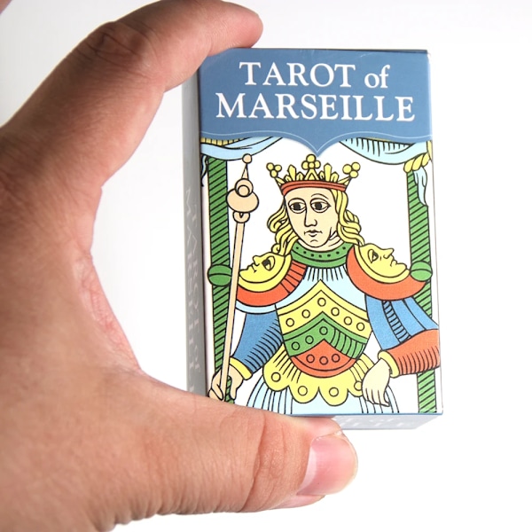 Tarot of Marseille Mini Marseille Tarot 78 Kort Dæk Lomme