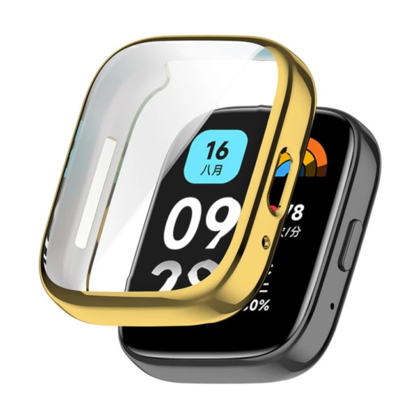 Case för Redmi Watch 4 Smart Watchband Mjuk TPU cover för Xiaomi Redmi Watch 3 Active Lite Tillbehör Gold Redmi Watch 4