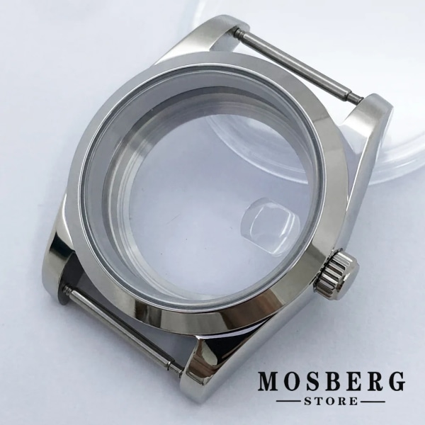 36 mm 40 mm watch Safirglaspassform NH35 NH36 NH34 ETA2824 PT5000 Tillbehörsdel för automatisk rörelse 1A with date window 40mm case NH35 NH36