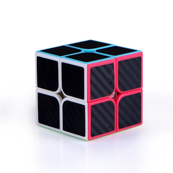 Qiyi Carbon Fiber Professionel Magic Cube Hastighedskuber Originale Puslespil Cubo Maigco Børns Uddannelsesmæssige Legetøj Fødselsdag Julegave 2x2