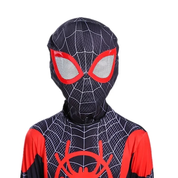 Barn Spindelmann Kostym Peter Parker Bodysuit Halloween Pojkar Flickor Spela Film Fan Cosplay Fantasy Kostyme 03 150