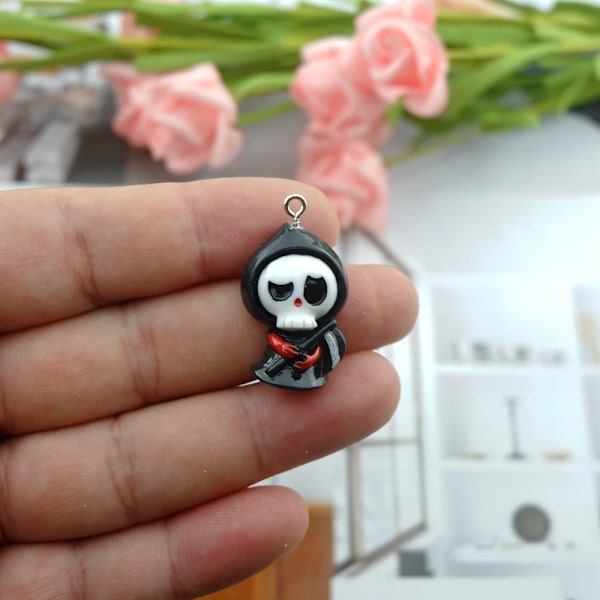 Söt Halloween Set Charms För Smycken Göra Diy Örhänge Armband Pendel Tillbehör Resultat Telefon Making Bulk Vem Försäljning 15