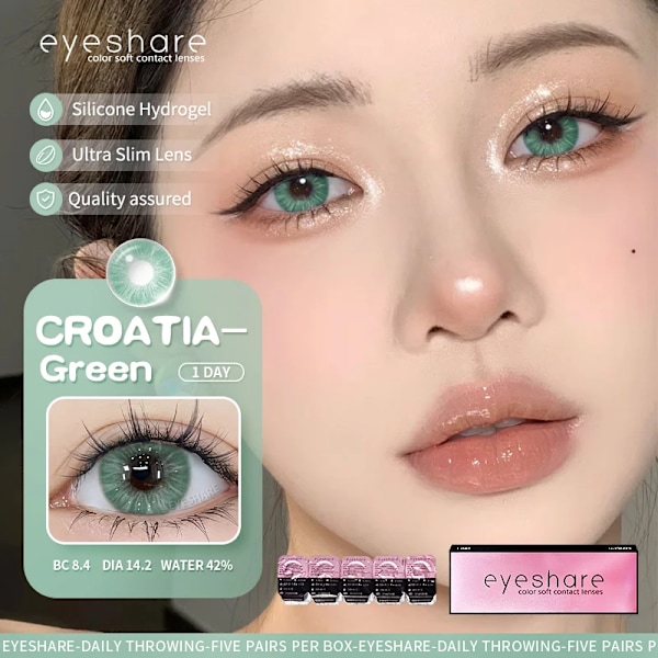 Eyeshare 10 Pcs/ 5Par HOLLAND-GRAY