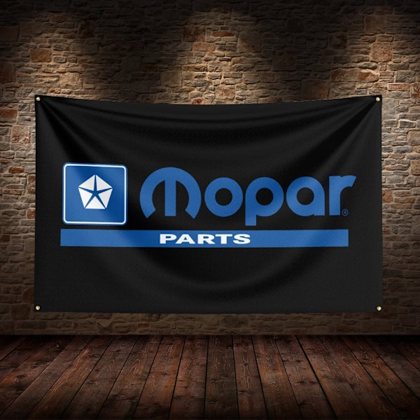 3x5 Ft M-Mopars'pexis'pexis Racing Flag Polyester Tryckt Bilflaggor för Rum Garage Dekoration ZZZ771 120 x 180cm