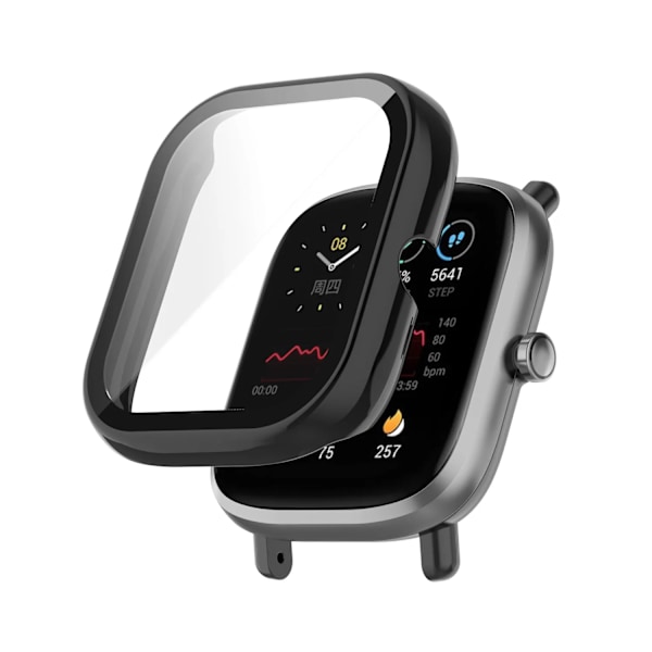 Pc Skydd För Amazfit Bip U/Bip U Pro Full Screen Protector Case För Amazfit Pop Pro Watch Skydd Shell Tillbehör Clear