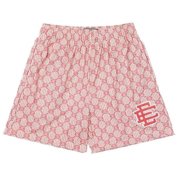 Man Summer Eric Eman Ee Basic Mesh Shorts Classic Floral Printed Gym Shorts Strandshorts W11 XXXL