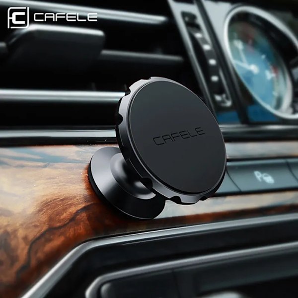 Cafele Universal Magnetic Car Cafele Universal Phone Holder - Magnetisk Coche Telefon Black for vent