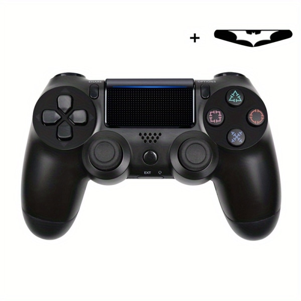 Trådlös Gamepad för PS4-kontroller Passar för PS4/Slim/ Pro -konsol för PS4 PC Joystick Black