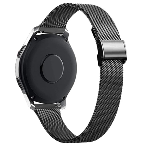 Klockarmband För Amazfit GTS 3 2/2e/4mini Stainsteel Steel Armband För Amazfit Bip 3 3Pro GTR 2 2e Armband GTR 4 3 3Pro 42 47 Correa Slim-Black Amazfit GTR 47mm