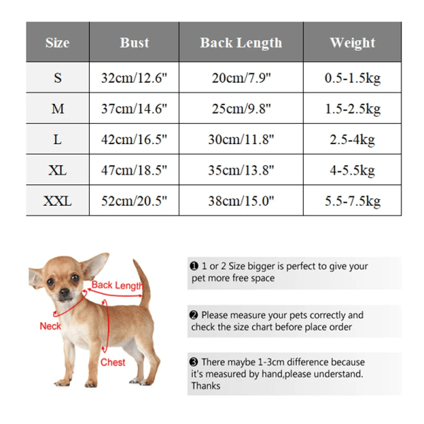 Stickad hundtröja för hund i college stil för små hundar Varma valpkläder Chihuahua Yorkie-rock Husdjurstillbehör Black M