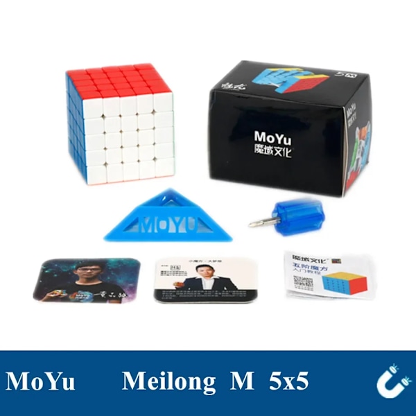 MoYu Meilong Serie Magic Cube 3x3 2x2 4x4 5x5 Professionel Special 3×3 Hastighedspuslespil Børnelegetøj 3x3x3 Original Cubo Magico 3x3x3 stickerless