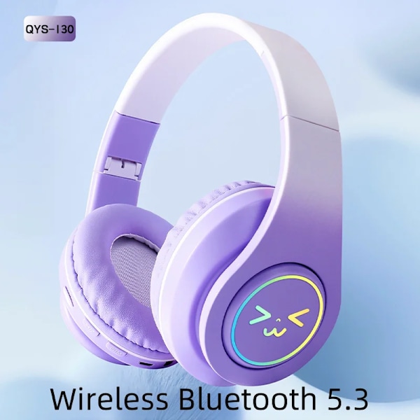 Erillinen Buller Vaimennus Kuulokkeet Blutooth 5.3 Kuulokkeet Bluetooth Langattomat Kuulokkeet Hifi Stereo Mp3-Soitin Hand Free Airbuds blue