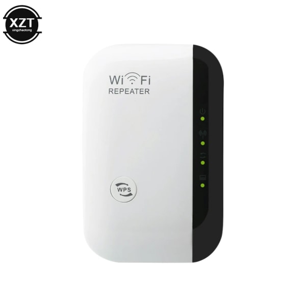 300 Mbps WiFi Repeater WiFi Extender Förstärkare WiFi Booster Wi Fi Signal 802.11N Långtäckande trådlös Wi-Fi Repeater Access Point WHITE EU Plug