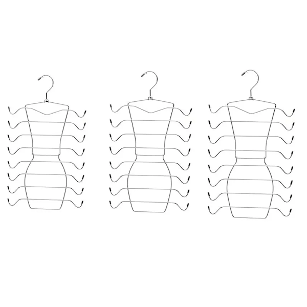 Tøjstativ 1/2/3 Pakke Multi-lags Underundertøj Foldestativ Sling BH Opbevaring Buksestativer Efterlader Ingen Spor Multi-funktionel 3 Pack