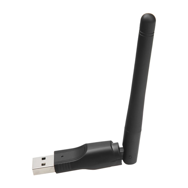 150 Mbps Adapter Trådlöst nätverkskort Mini USB WiFi Adapter LAN Wi-Fi Mottagare Dongle Antenn 802.11 b/g/n för PC Windows Black