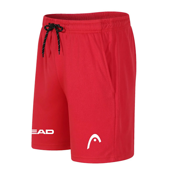 Herre Løbeshorts Gym Bær Fitness Løbeshorts Rep Løbeshorts Tennis Basket Fodbold Træning Sho Sho 2024 light gray-B XL