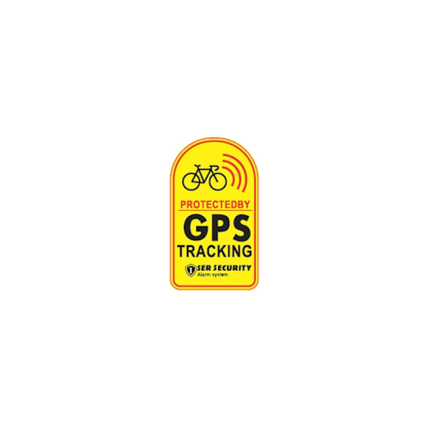 Ny Cykel GPS-Sticker Scooter Motorcykel Tyverisikringsadvarsel Sticker Sporing Reflekterende Vandafvisende Paster Cykeltilbehør 11