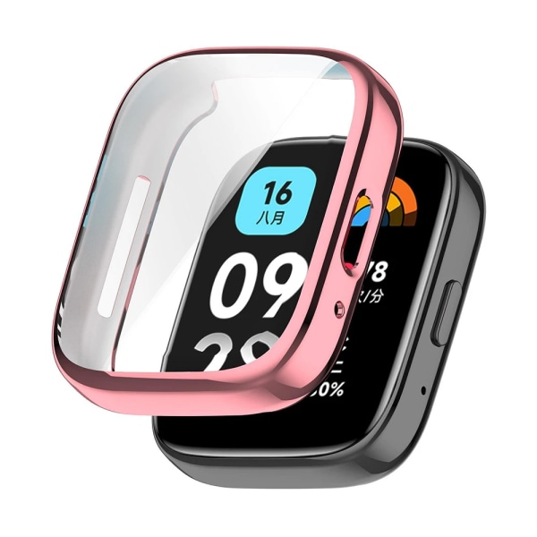 Case för Redmi Watch 4 Smart Watchband Mjuk TPU cover för Xiaomi Redmi Watch 3 Active Lite Tillbehör Pink Redmi Watch 3 Lite