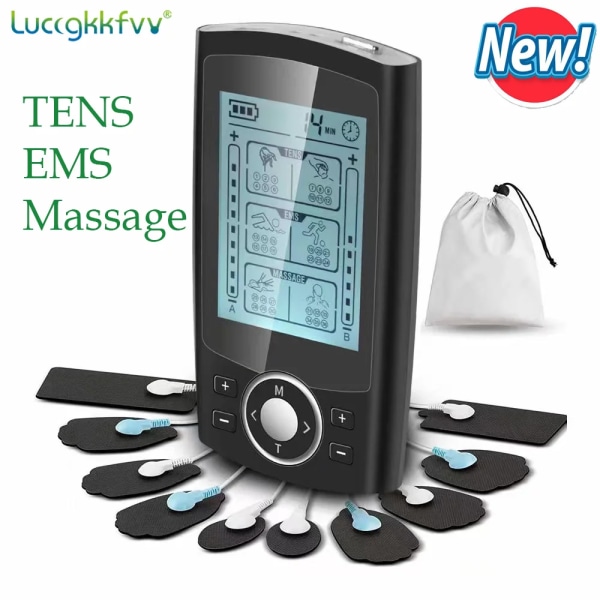 Tens Muscle Stimulator 36-Mode Electric EMS Akupunktur Kroppsmassage Digital Therapy Bantning Machine Elektrostimulator Tens EMS  Massage