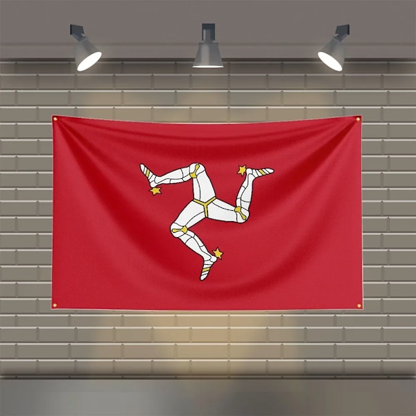 3x5 Ft TT Isle of Man Racing Motorcykel Flag Polyester Trykt Motorcykel Flag til Værelse Garage Dekoration ZZ0753 150 x 240cm