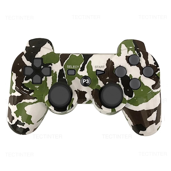 Støtte til Bluetooth til Sony PS3 trådløs gamepad til Play Station 3 joystick konsol til PS3 kontrol til pc: Camo1