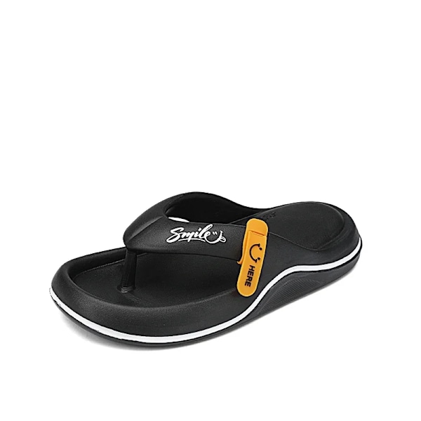 Mäns Plattform Flip Flops Sommaren Mjuk Sole Eva Tofflor För Män Utomhus Casual Beach Skor Hem Icke-Glit Badrum Slida Skor hei 38