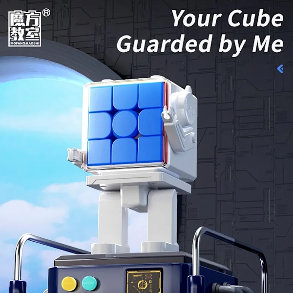 MOYU Meilong Magic Cube Robot Box 2X2 3X3 4X4 5X5 Professionell 3x3x3 3×3 Hastighetspussel Cubing Speedcube Leksaker för Barn Cubo Magico Magneitc Meilong 3M