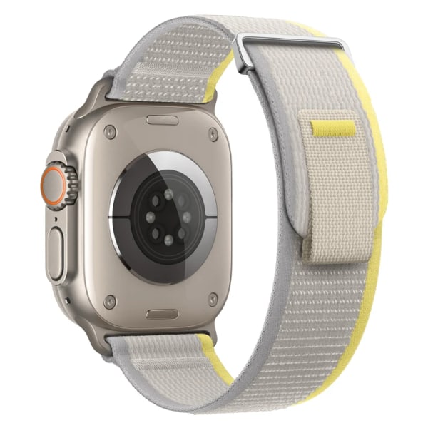 Trail Loop rem för Apple Watch Band 44mm 40mm 45mm 41mm 42 44 45 mm Sportarmband iwatch Ultra 2 49mm series 9 8 se 7 6 5 4 3 yellow beige 02 49mm 45mm 44mm 42mm