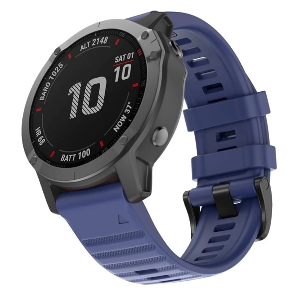 26 22 20MM silikonarmband för watch för Garmin Fenix ​​6X 6 6S Pro 7X 7 Easyfit Armband Fenix ​​5 5X 5S Plus Smartwatch Armband Gray 22mm Fenix 5 5 Plus