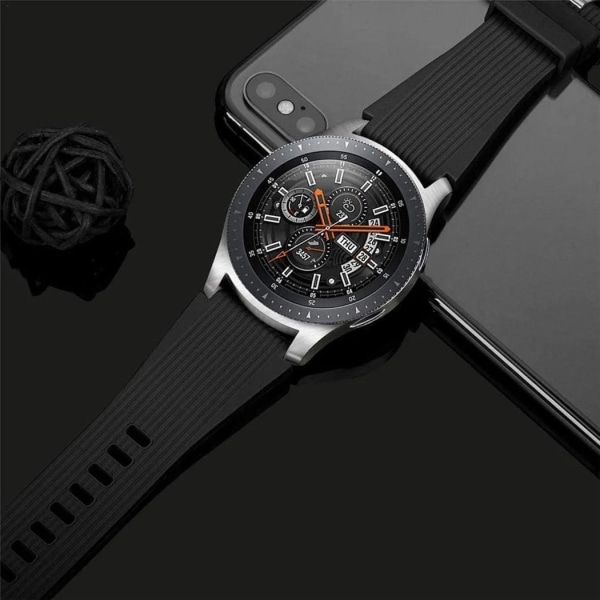 22mm silikonrem för Samsung Galaxy Watch 46mm Gear S3 Frontier Huawei watch 46mm Mjukt bekvämt armband för Amazfirt GTR Pink A Huawei watch GT2 Pro