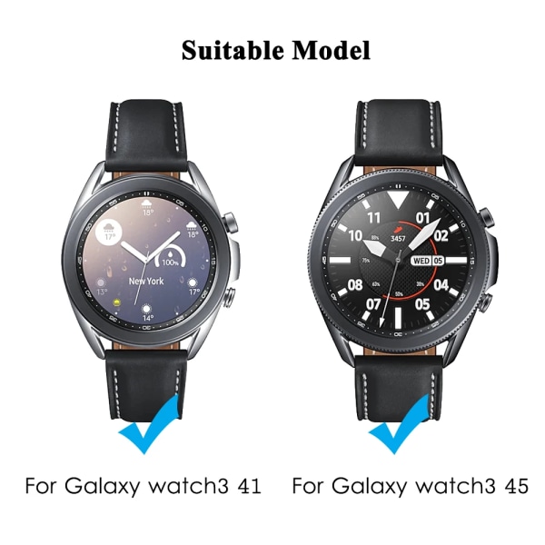 Watch för Samsung Galaxy Watch 3 41mm 45mm Smart Watches Cover TPU Ram Shell Protector Case Smart Accessories Cover Black 41mm