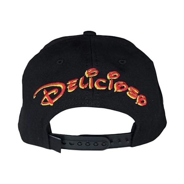 PANGKB Delicioso Cap Cartoon Mordida Metal Munchies Cookie Blå Snapback-keps för Vuxna Utomhusresor Sol Baseboll Sportkeps 31