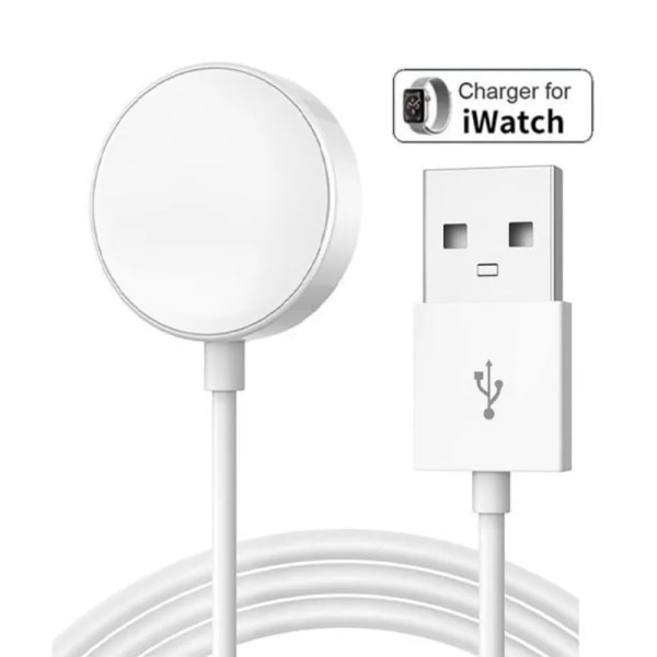 Magnetisk trådlös laddare för Apple Watch Series 9 8 7 Ultra 2 SE snabbladdningskabel Tillbehör för iWatch 8 7 6 5 4 3 2 1 USB