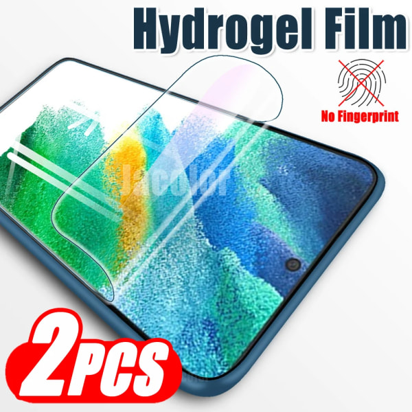 2st hydrogelfilm för Samsung Galaxy S21 S22 S20 Plus Ultra FE 5G mjukt skärmskydd Sansun Galaxi S 21 22 20 5 G Ej glas For S21 Plus 5G