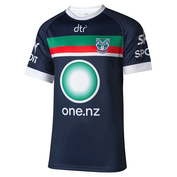 2024 Nya Zealand Krigare Män Replica Anzac Round Jersey Broderimåt SS 093 XL