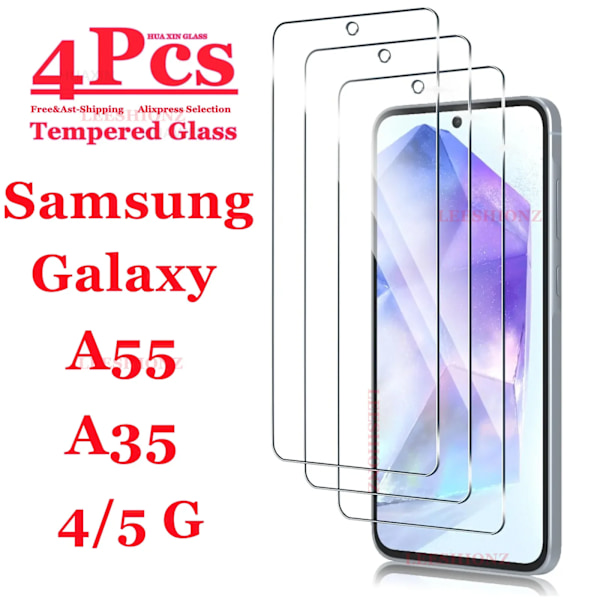 99D Härdat Glas Skärmskydd För Samsung Galaxy A55 A35 5G, 1 Till 4Pcs For Galaxy A35 5G 1 Pcs