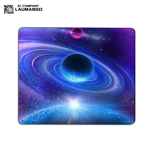 Galaxy Small Gaming Mouse Pad Skrivbordsmatta Gummimatta halkfri Anime Musmatta Datortillbehör Skrivbordsskydd Kawaii Cute Keyboard Pads RZF0135 20x25cm