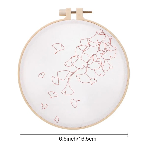 Antikt Broderi Kit Diy Nålverktyg Nybörjare Cross Stitch Artcraft Med Broderi Hoops 04